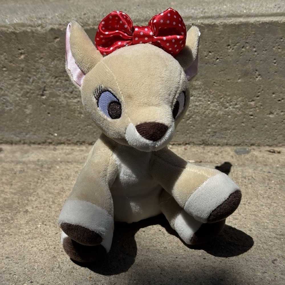 Rudolph Red Nose Reindeer Clarice Plush Stuffed Animal Kid Preferred 5.5" Rattle